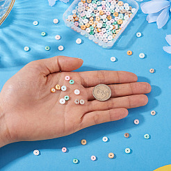 200 Stück 10 Farben natürliche Muschelperlenstränge&nbsp;BSHE-TA0001-19