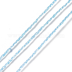 12 Rolle 12 Farben 6-fädiges Polyester-Metallic-Stickgarn&nbsp;OCOR-L046-01B
