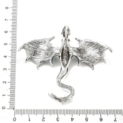 Legierung Rhinestone-große Anhänger&nbsp;X-FIND-I060-01AS-04