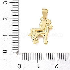 Pendentifs en laiton zircon cubique transparent&nbsp;KK-A303-05H-G
