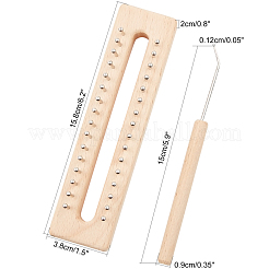 Set di strumenti per maglieria in legno&nbsp;TOOL-WH0018-22