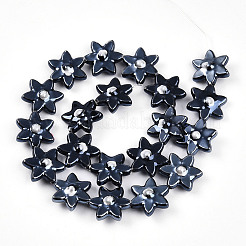 Chapelets de perles en porcelaine manuelle&nbsp;PORC-N008-10A