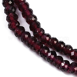 Natürlicher Granat Perlen Stränge&nbsp;G-F778-A05-01