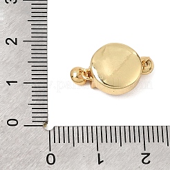 Messing Mikropflaster klare kubische Zirkonoxid Magnetverschlüsse&nbsp;KK-C066-23G