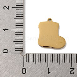 Weihnachtsthema 304 Edelstahl Emaille Charms&nbsp;STAS-Z093-02I