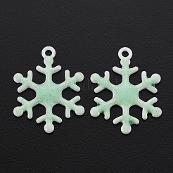 Pendentifs émail en alliage peint par pulvérisation&nbsp;X-ENAM-N055-036C-NR