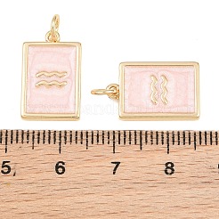 Ciondoli smaltato in ottone&nbsp;KK-CBA62C2-01C