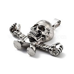 Pendente in lega stile tibetano&nbsp;TIBE-L012-040AS-14