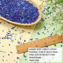Perle di semi di vetro 100g&nbsp;SEED-SZ0001-027C