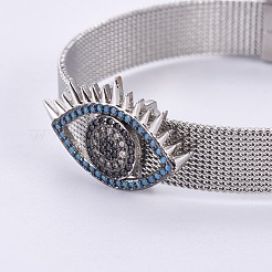 Bracelets de montre unisexes en acier inoxydable 304&nbsp;BJEW-L655-022