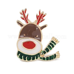 Weihnachtslegierung Emaille Pins&nbsp;AJEW-A056-05B