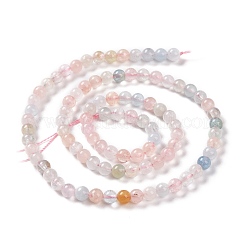 Natur morganite Perlenstränge&nbsp;LS-G-P213-18-4mm