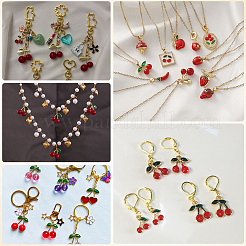 DIY Kirschanhänger-Zubehör-Kits&nbsp;DIY-BM0001-07