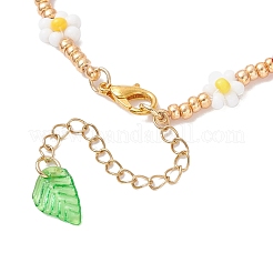 Braccialetti di perline di vetro per le donne&nbsp;BJEW-MZ00241-01
