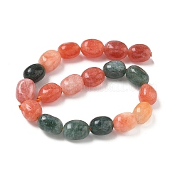 Gefärbte natürliche malaysia jade perlen stränge&nbsp;G-P528-I08-01