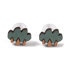 Set di orecchini a bottone del ringraziamento&nbsp;EJEW-U016-01P-03