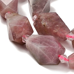 Madagascar rosa naturale perle di quarzo fili&nbsp;G-NH0005-B02-01