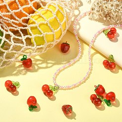 30pcs 3 Arten transparente Acrylanhänger&nbsp;TACR-CJ0001-61