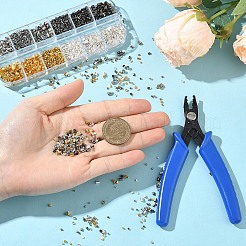 Crimpperlen aus Messingrohr&nbsp;DIY-YW0017-13