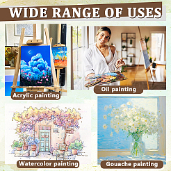 Baumwoll-Leinwandrolle für Öl- und Acrylfarbe&nbsp;DIY-WH0304-962A
