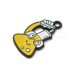 Pendentifs en alliage émaillé sur le thème de la science chimique&nbsp;ENAM-I060-14C