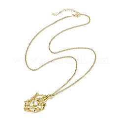 3 stücke 3 arten 304 edelstahl macrame beutel halskette zeug&nbsp;NJEW-JN04901-01