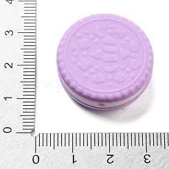 Perles focales en silicone écologiques de qualité alimentaire pour biscuits&nbsp;SIL-C007-03E