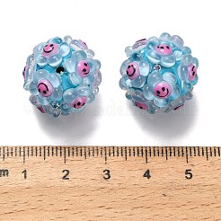 Perles de strass en pâte polymère avec résine&nbsp;RESI-Z045-03D