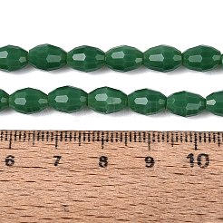 Opake Volltonglasperlenstränge&nbsp;GLAA-N071-01A-C08
