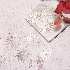 201 Edelstahl Filigran Anhänger&nbsp;STAS-CJ0001-206