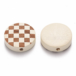 Perle di legno naturale verniciate&nbsp;WOOD-N006-04F