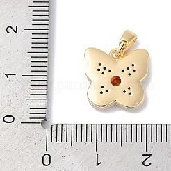 Ottone micro spianare pendenti zirconi&nbsp;KK-Q030-01B-G