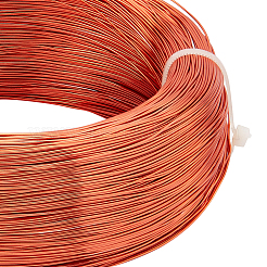 Fil d'aluminium anodisé rond&nbsp;AW-BC0007-0.6mm-09