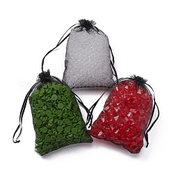 Organza-Geschenktüten mit Kordelzug&nbsp;OP-R016-13x18cm-18