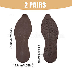 Rutschfeste Gummischuhe untere Fersensohle&nbsp;FIND-WH0179-016A-03