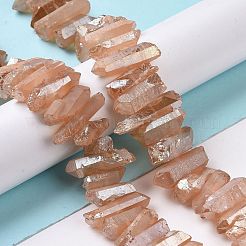 Brins de perles de cristal de quartz naturel&nbsp;G-K181-B26