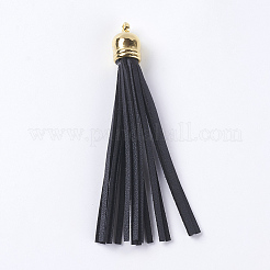 Faux Wildleder Quaste Anhänger Schmuck&nbsp;FIND-T003-A41
