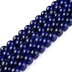 Natürliche Lapislazuli runde Perlen Stränge&nbsp;X-G-I181-10-8mm