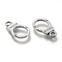 Tibetischer stil Aluminium Anhänger & Charms&nbsp;LS-TIBE-S323-082AS-RS