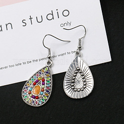 Pendientes colgantes de aleación estilo bohemia&nbsp;EJEW-F238-02