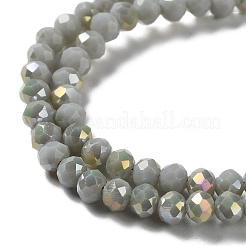 Undurchlässige Glasperlenstränge galvanisieren&nbsp;EGLA-A034-P4mm-H01