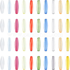160pcs 10 Farben transparente Acrylperlen&nbsp;TACR-SC0002-75