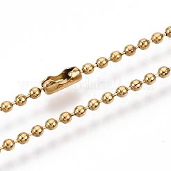 Collier chaîne à billes en acier inoxydable 304&nbsp;IFIN-R114-1.5mm-G