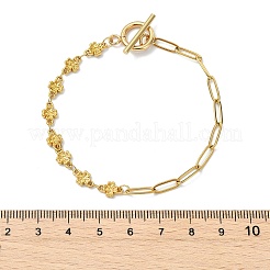 Pulseras de eslabones de acero inoxidable 304&nbsp;BJEW-JB13891
