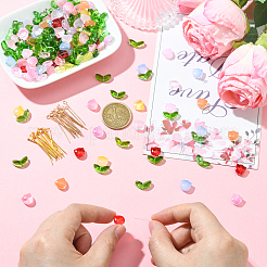 Creazione di ciondoli floreali fai da te&nbsp;DIY-SZ0011-06
