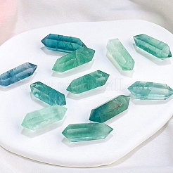 Baguettes en pierre de guérison en fluorite naturelle&nbsp;PW-WG90298-01