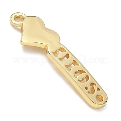 Ciondoli connettore in ottone&nbsp;KK-CBAE532-01M-G