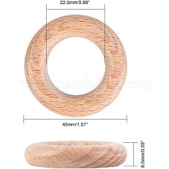 Buchenholz Verbindungsringe&nbsp;WOOD-OC0001-26