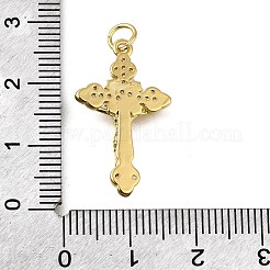 Ottone micro spianare pendenti zirconi&nbsp;KK-S523-13G