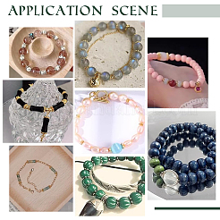 600 pièces 4 styles perles d'espacement en alliage&nbsp;FIND-UN0004-17G